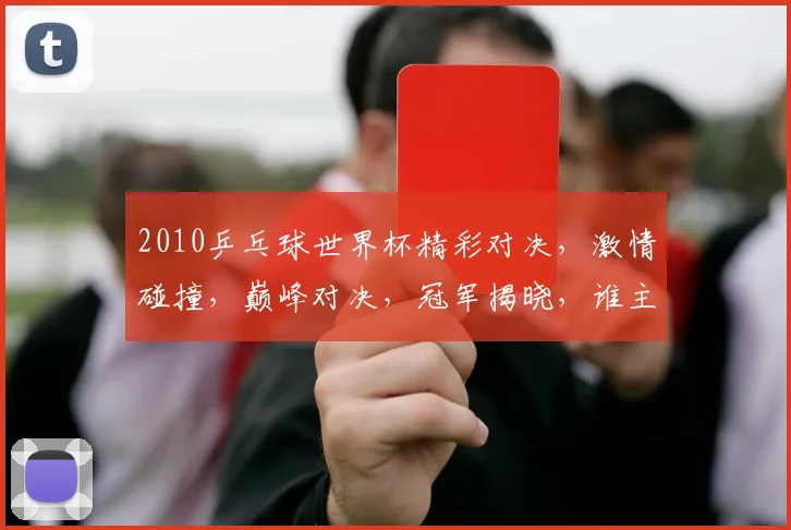 2010乒乓球世界杯精彩对决，激情碰撞，巅峰对决，冠军揭晓，谁主沉浮